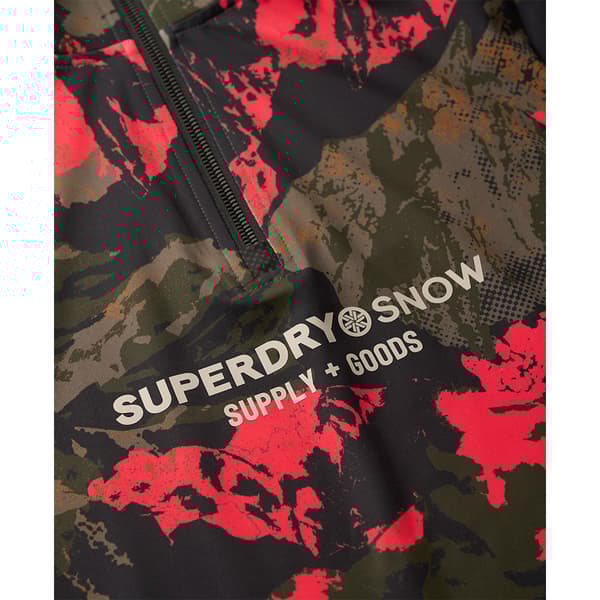Superdry Ms110186a Tröja Med Halv Dragkedja Flerfärgad M Man