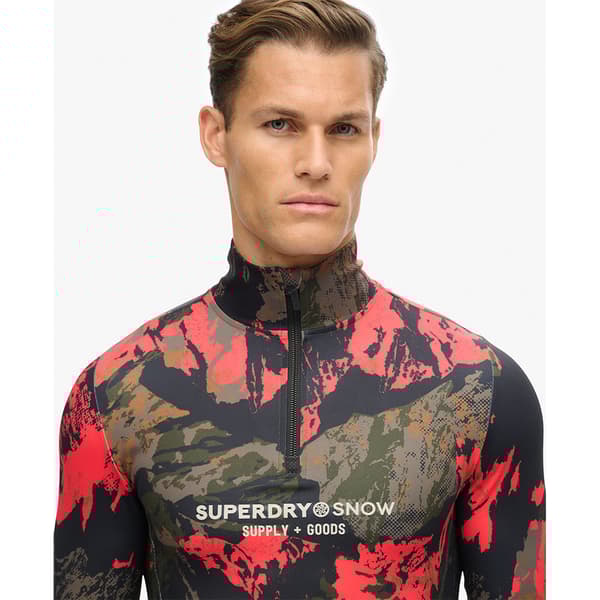 Superdry Ms110186a Tröja Med Halv Dragkedja Flerfärgad M Man