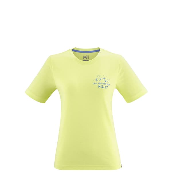 Millet Cimaï Print T-shirt Med Korte ærmer Grøn L Kvinde