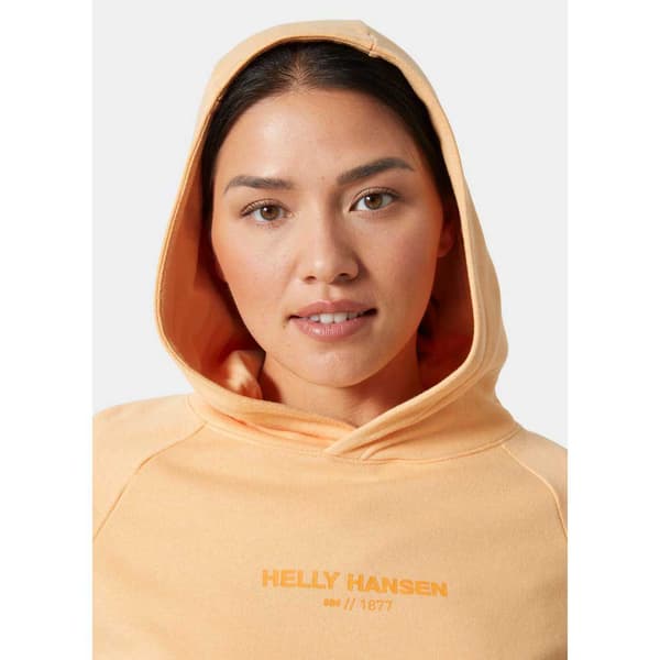 Helly Hansen Core Tröja Med Huva Gul L Kvinna