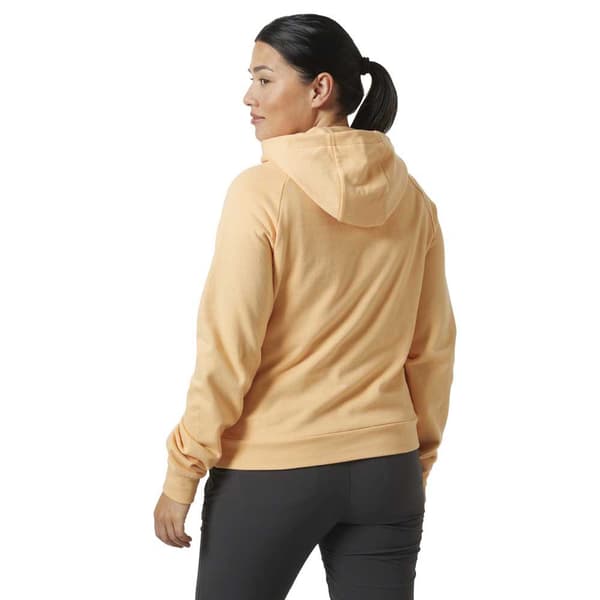 Helly Hansen Core Tröja Med Huva Gul L Kvinna