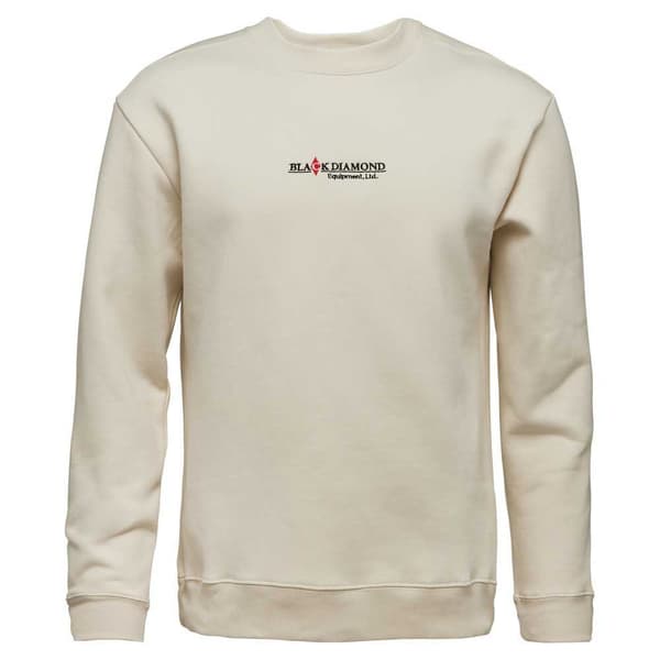 Black Diamond Heritage Wordmark Crewneck Huppari Valkoinen XL Mies