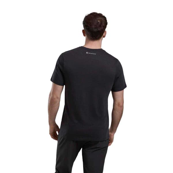 Montane Abstract Mountain T-shirt Med Korta ärmar Svart 2XL Man
