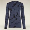 Miniatyrbillede 3 af 7: Icebreaker Merino 200 Oasis Cloud Dye Leggings Grå M Kvinde