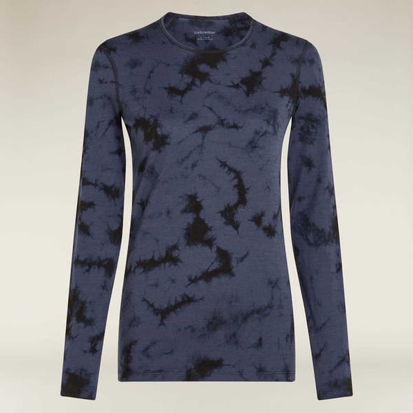 Icebreaker Merino 200 Oasis Cloud Dye Leggings Grå M Kvinde