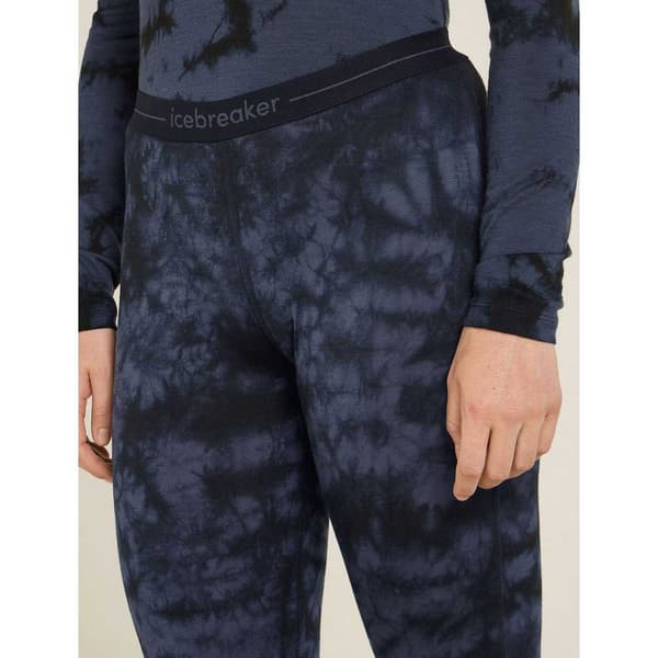 Icebreaker Merino 200 Oasis Cloud Dye Leggings Grå M Kvinde