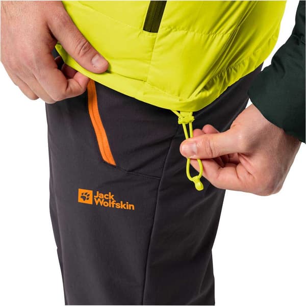 Jack Wolfskin Ather Down Huvtröja Gul,Svart 2XL Man