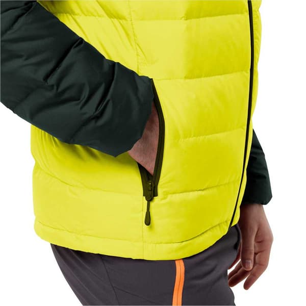 Jack Wolfskin Ather Down Huvtröja Gul,Svart 2XL Man
