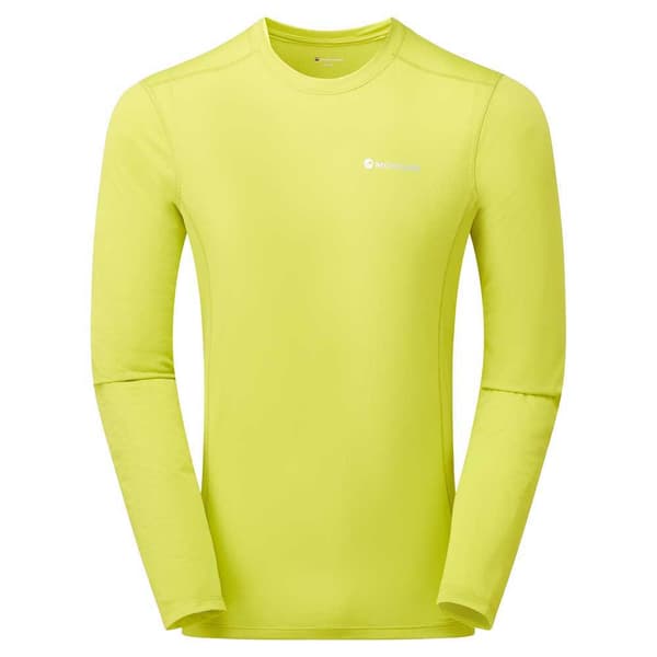 Montane Dart Lite T-shirt Med Lange ærmer Gul L Mand