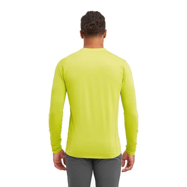 Montane Dart Lite T-shirt Med Lange ærmer Gul L Mand