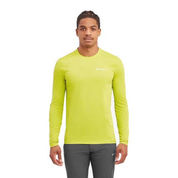 Montane Dart Lite T-shirt Med Lange ærmer Gul L Mand