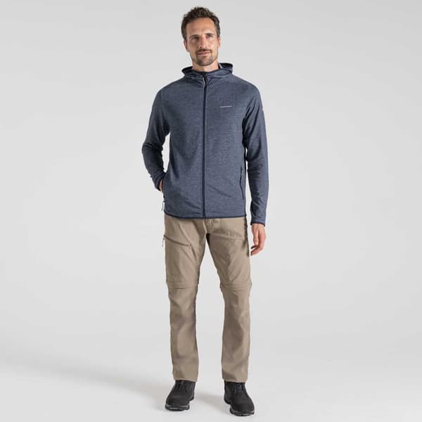 Craghoppers Nosilife Deft Sweatshirt Med Lynlås Blå S Mand