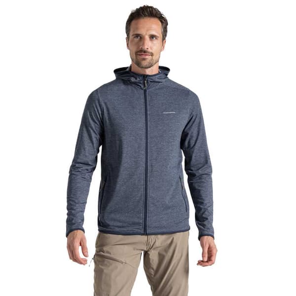 Craghoppers Nosilife Deft Sweatshirt Med Lynlås Blå S Mand