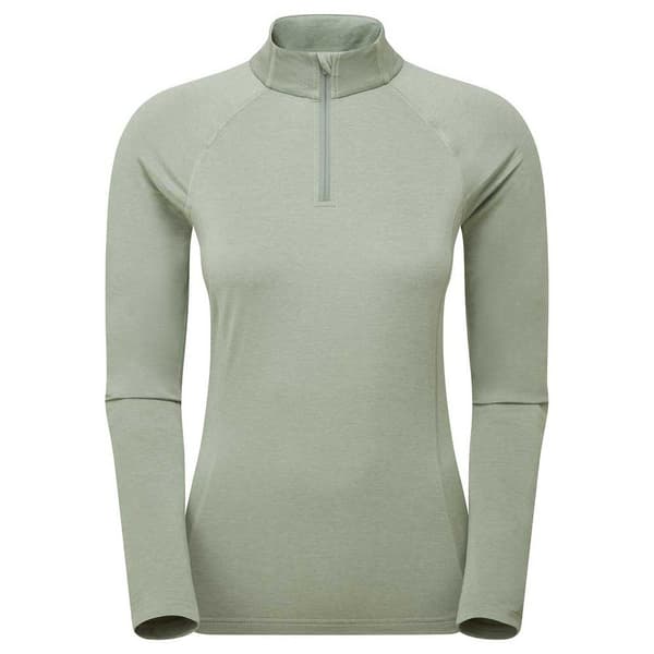 Montane Dart Xt Half Zip Pitkähihainen T-paita Vihreä XS Nainen