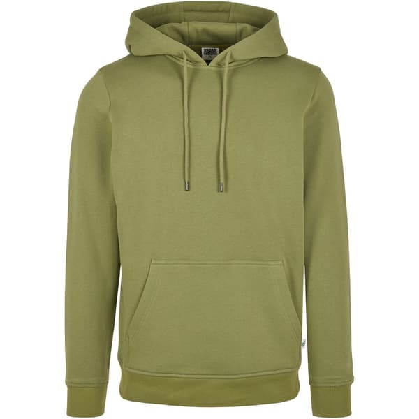 Urban Classics Organic Basic Hættetrøje Grøn S Mand