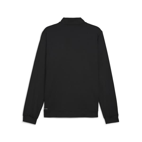 Puma Cloudspun Sweatshirt Med Dragkedja Svart M Man