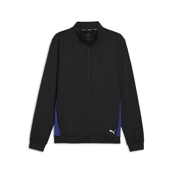 Puma Cloudspun Sweatshirt Med Dragkedja Svart M Man