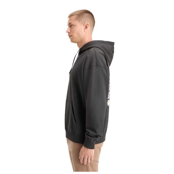 Scotch & Soda Loose Fit Back Artwork Hættetrøje Grå M Mand