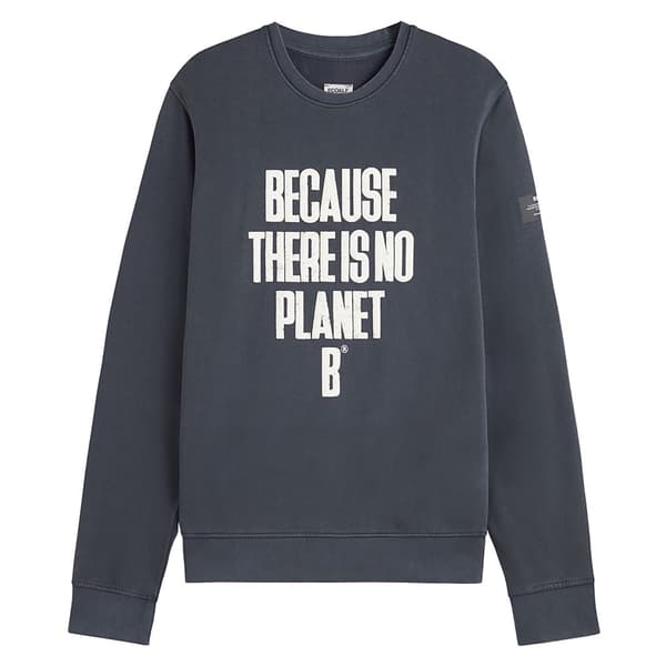Ecoalf Barder Sweatshirt Blå XL Mand