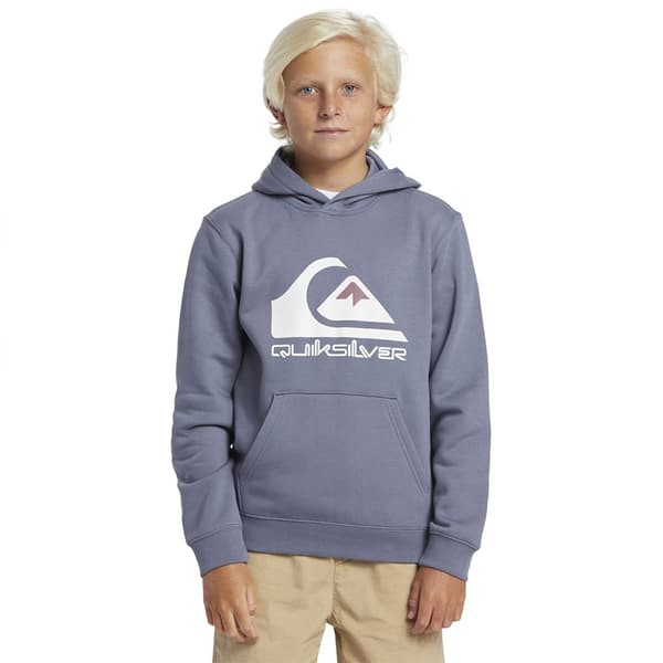 Quiksilver Big Logo Hættetrøje Grå 16 Years Dreng
