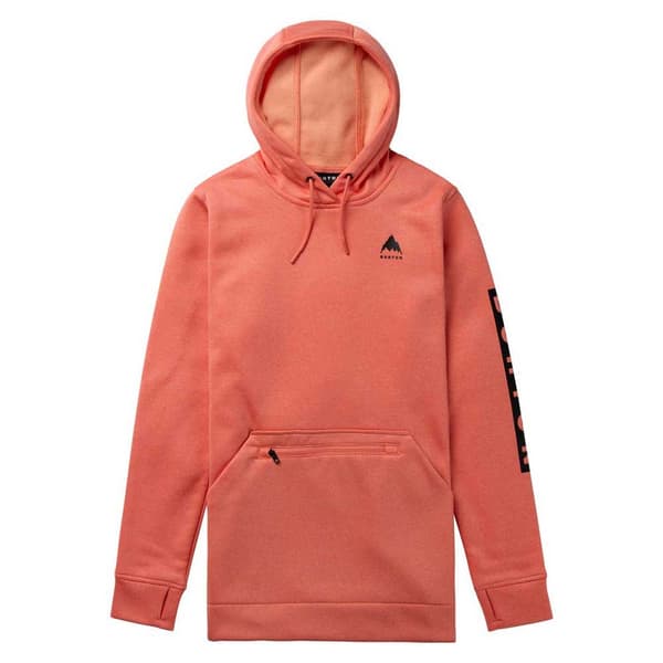 Burton Oak Long Huvtröja Orange XS Kvinna