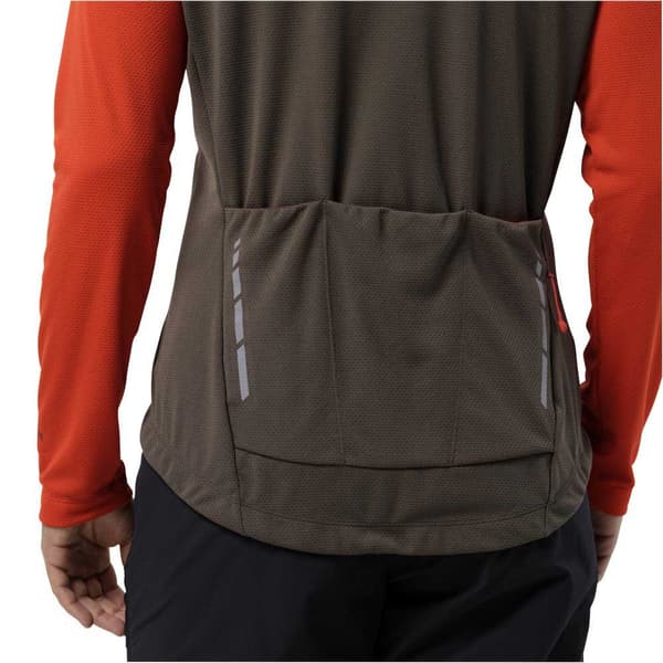 Jack Wolfskin Morobbia Fz T-shirt Med Lång ärm Röd S Man