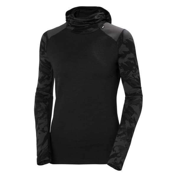 Helly Hansen Lifa Merino Midblc T-shirt Med Lange ærmer Sort XS Kvinde