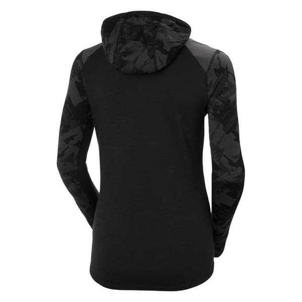 Helly Hansen Lifa Merino Midblc T-shirt Med Lange ærmer Sort XS Kvinde