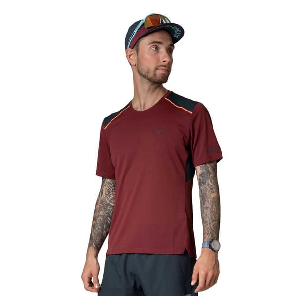 Dynafit Sky T-shirt Med Korta ärmar Röd 2XL Kvinna