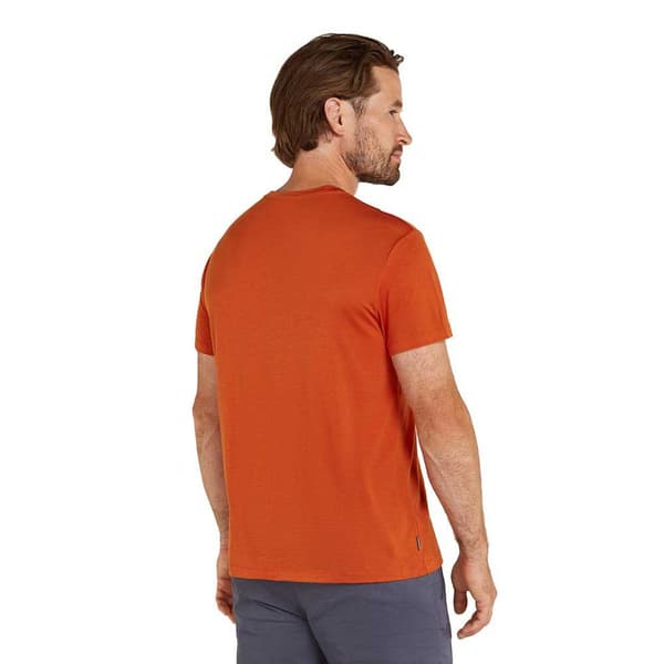 Icebreaker Merino Core Waschbar Wandering Lyhythihainen T-paita Oranssi L Mies