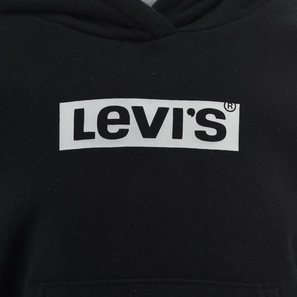 Levi´s ® Kids Meet & greet pullover Tröja Med Huva Svart 14 Years Flicka