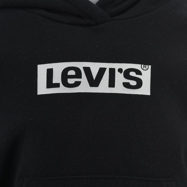 Levi´s ® Kids Meet & greet pullover Tröja Med Huva Svart 14 Years Flicka