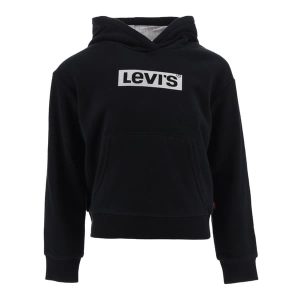 Levi´s ® Kids Meet & greet pullover Tröja Med Huva Svart 14 Years Flicka