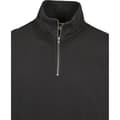Miniatyrbillede 3 af 4: Urban Classics Organic Basic Troyer Sweatshirt Sort 2XL Mand