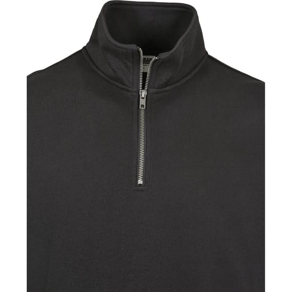Urban Classics Organic Basic Troyer Sweatshirt Sort 2XL Mand