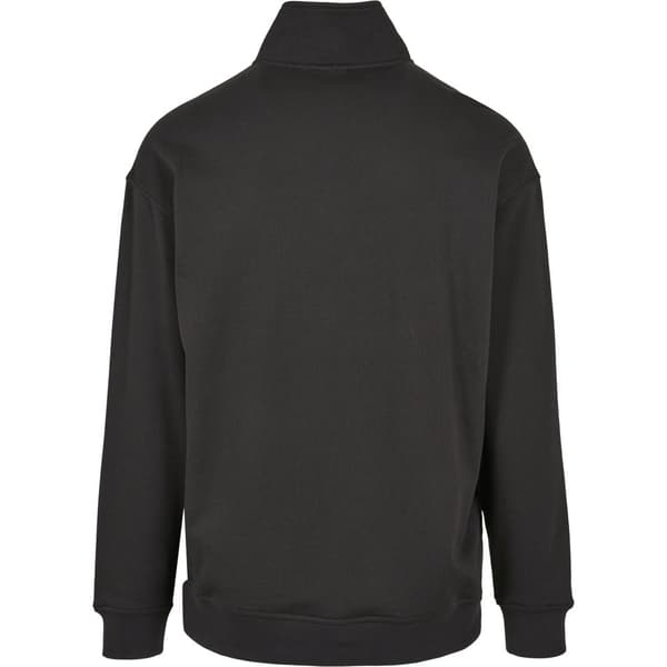 Urban Classics Organic Basic Troyer Sweatshirt Sort 2XL Mand