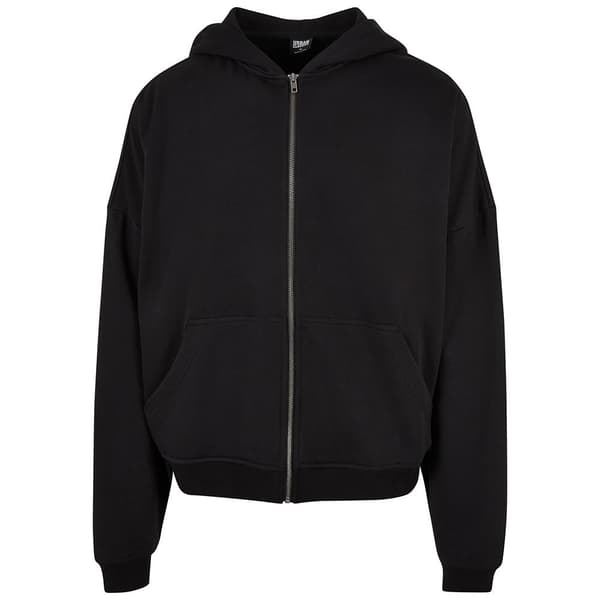 Urban Classics 90´s Sweatshirt Med Lynlås Sort L Mand
