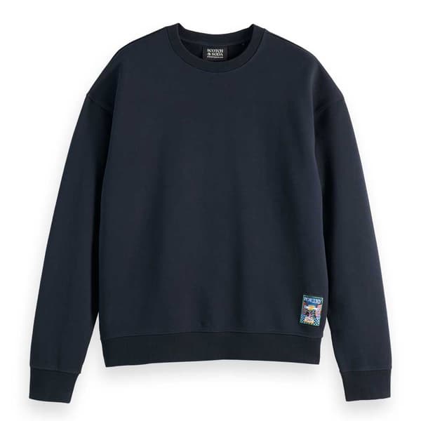 Scotch & Soda Front Back Artwork Tröja Svart S Man