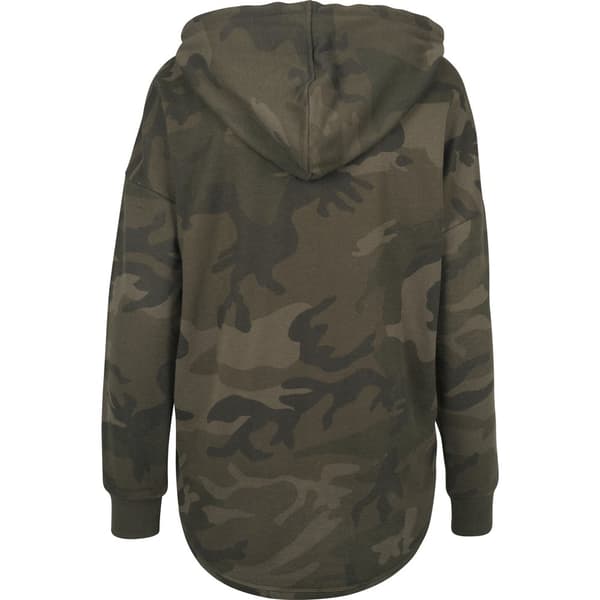 Urban Classics Camo Sweatshirt Grøn XS Kvinde