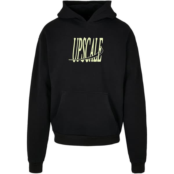 Mister Tee Fortune Cranes Ultra Heavy Oversize Hættetrøje Sort M Mand