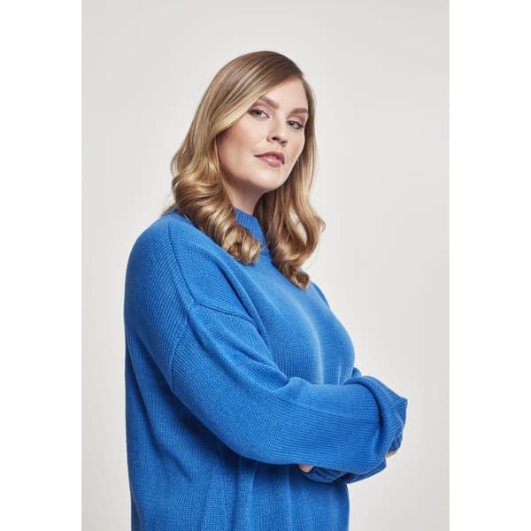 Urban Classics Turtlene Big Sweatshirt Blå 3XL Kvinde