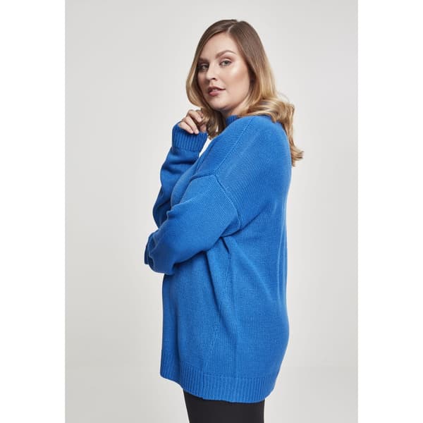 Urban Classics Turtlene Big Sweatshirt Blå 3XL Kvinde