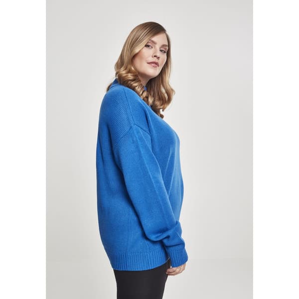 Urban Classics Turtlene Big Sweatshirt Blå 3XL Kvinde