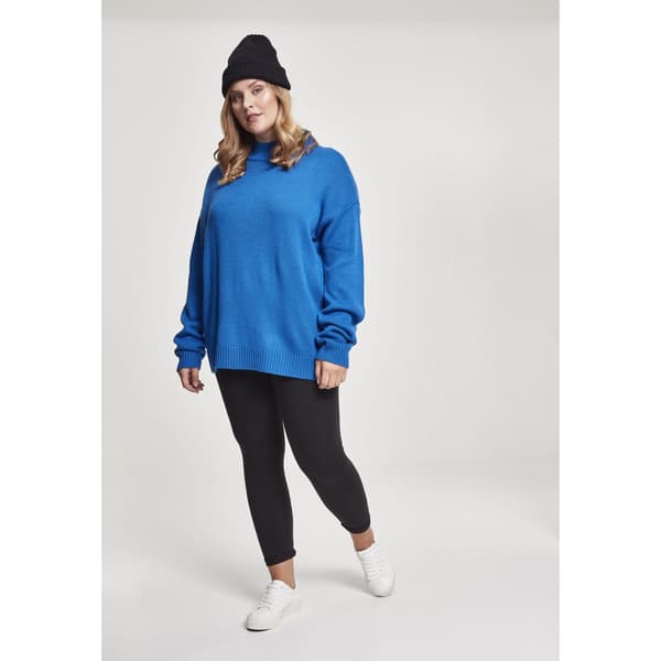 Urban Classics Turtlene Big Sweatshirt Blå 3XL Kvinde