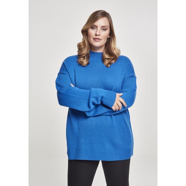 Urban Classics Turtlene Big Sweatshirt Blå 3XL Kvinde