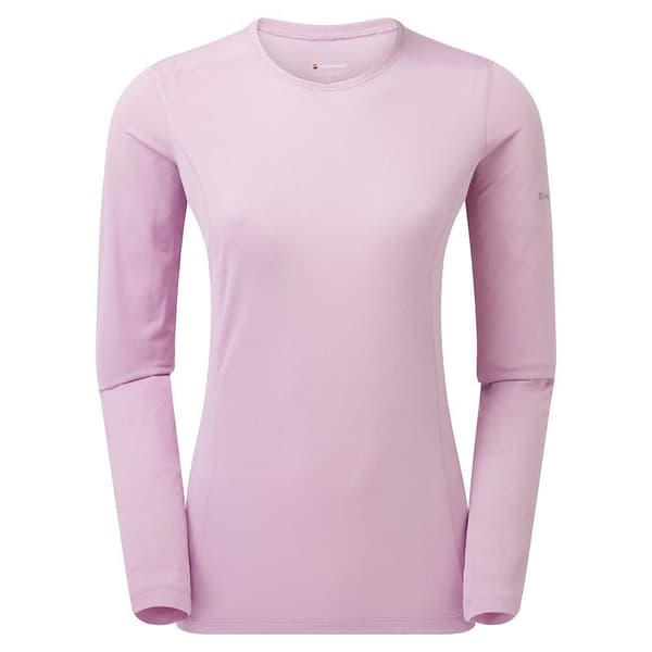 Montane Dart Lite Pitkähihainen T-paita Pinkki L Nainen