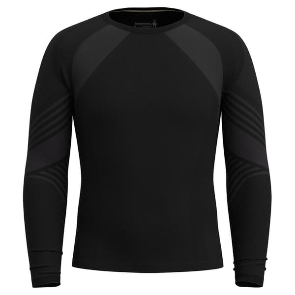 Smartwool Itraknit Active Base Layer Crew Pitkähihainen T-paita Musta XL Mies