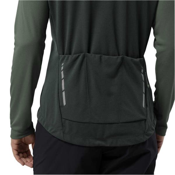 Jack Wolfskin Morobbia Fz T-shirt Med Lång ärm Grönt XL Man