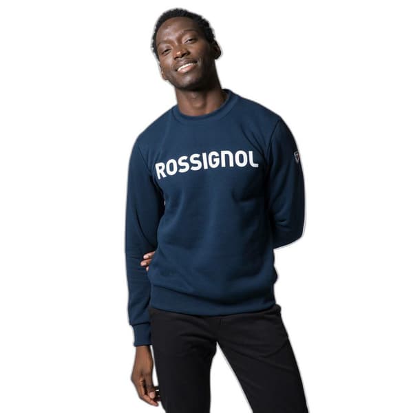 Rossignol Logo Rn Ft Sweatshirt Blå S Mand
