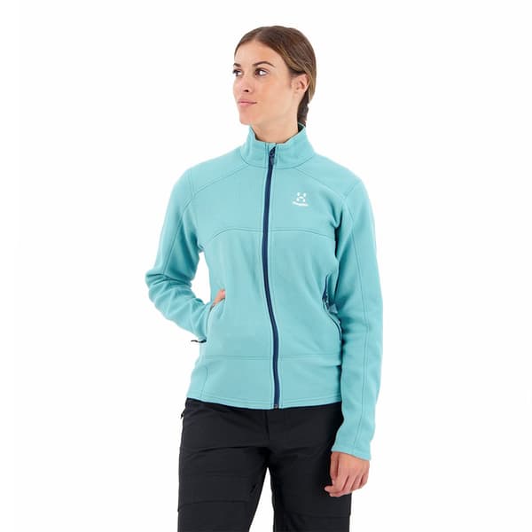 Haglofs Buteo Mid Sweatshirt Med Dragkedja Blå XS Kvinna